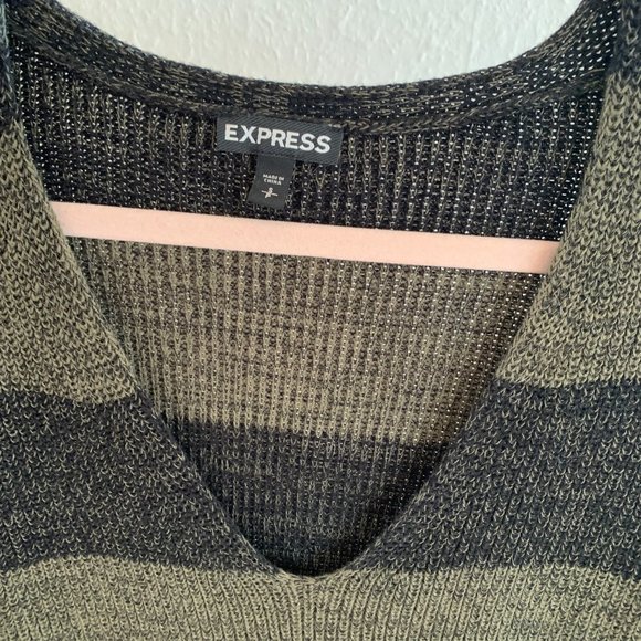Express V Neck Sweater - Picture 2 of 8